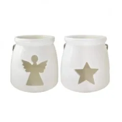 LAMPION CERAMICZNY MAŁY