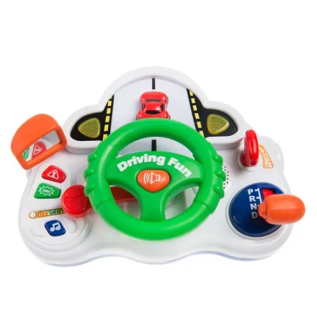 MOJA PIERWSZA KIEROWNICA INTERAKTYWNA DRIVING FUN 18M+ - Smiki