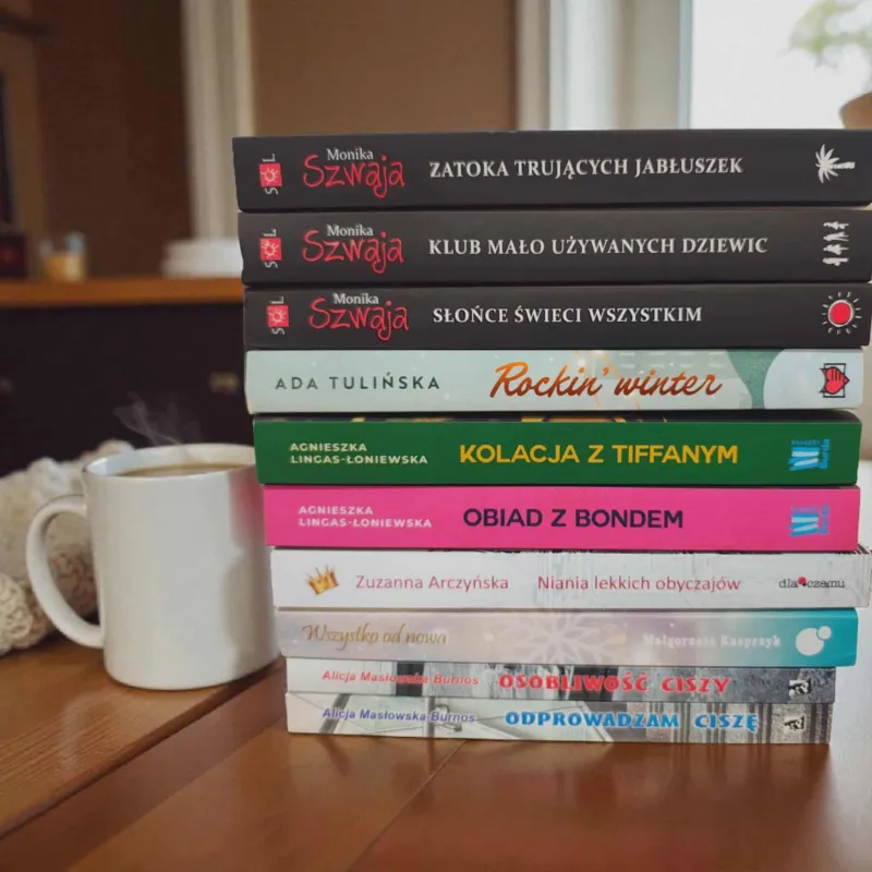 10 KSIĄŻEK W CENIE 1 PAKA KSIĄŻKOMANIAKA LITERATURA KOBIECA POLSCY AUTORZY