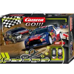 Carrera Go Tor Wyścigowy Super Rally Wrc 4,9 M Z 2 Samochodami 6+