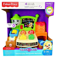INTERAKTYWNY STRAGANIK MALUCHA FISHER-PRICE UCZ SIĘ I ŚMIEJ POLSKA WERSJA 9-36M
