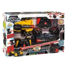 MANLEY LASER BATTLE HUNTERS ZESTAW 2 POJAZDÓW ZDALNIE STEROWANYCH 5+ - Cobi