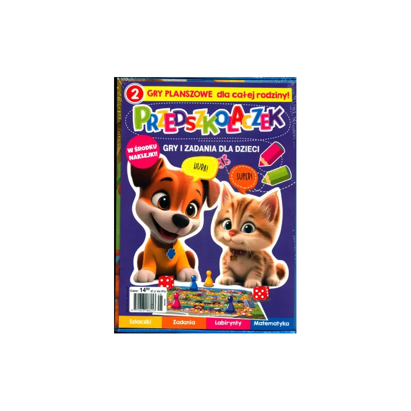 PRZEDSZKOLACZEK. GRY I ZADANIA DLA DZIECI II GATUNEK PRZEDSZKOLACZEK. GRY I ZADANIA DLA DZIECI II GATUNEK