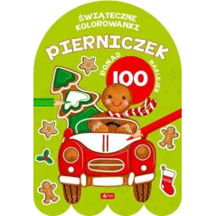 PIERNICZEK ŚWIĄTECZNE KOLOROWANKI PONAD 100 NAKLEJEK 