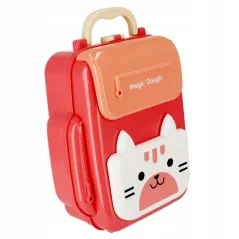 MASA PLASTYCZNA Z AKCESORIAMI W WALIZCE OWOCE WARZYWA MEGA CREATIVE 3+