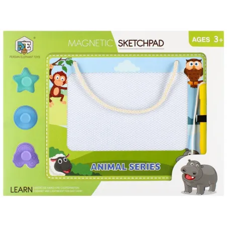 Znikopis Magnetyczny Z Akcesoriami 3W1 Zoo Mega Creative 3+