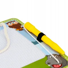 ZNIKOPIS MAGNETYCZNY Z AKCESORIAMI 3W1 ZOO MEGA CREATIVE 3+