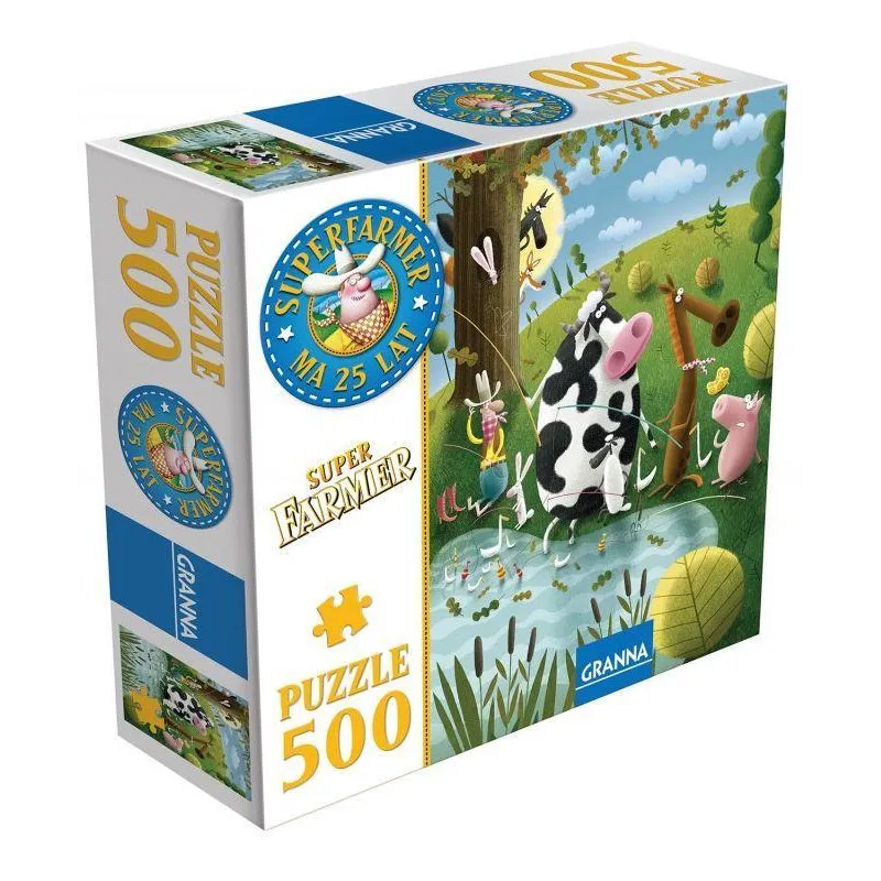 PUZZLE SUPERFARMER 500 ELEMENTÓW GRANNA 8+