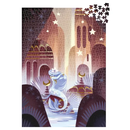 Puzzle Dixit 1000 Elementów Mermaid In Love Układanka Z Unikatową Kartą Rebel 14+