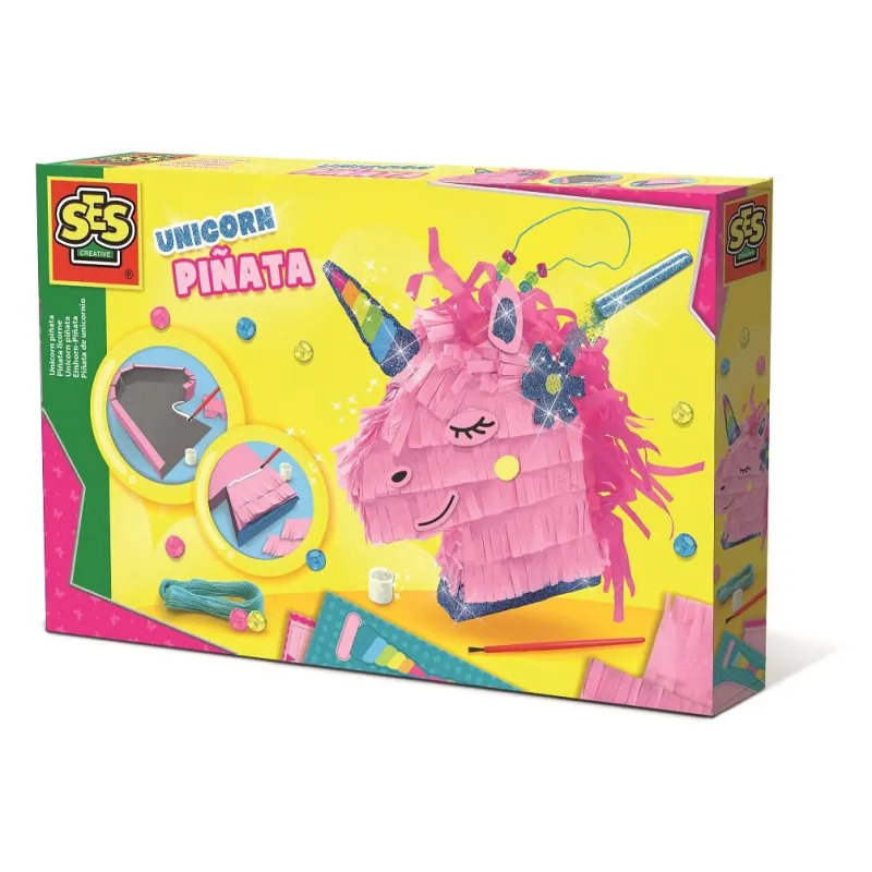 UNICORN PINIATA ZESTAW KREATYWNY SES CREATIVE 5+
