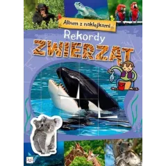 ALBUM Z NAKLEJKAMI REKORDY ZWIERZĄT - Aksjomat