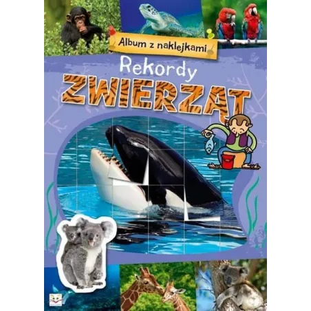ALBUM Z NAKLEJKAMI REKORDY ZWIERZĄT - Aksjomat