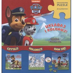 PSI PATROL PIESKI RATUJĄ ALASKĘ UKŁADAJ I KOLORUJ - Media Service Zawada