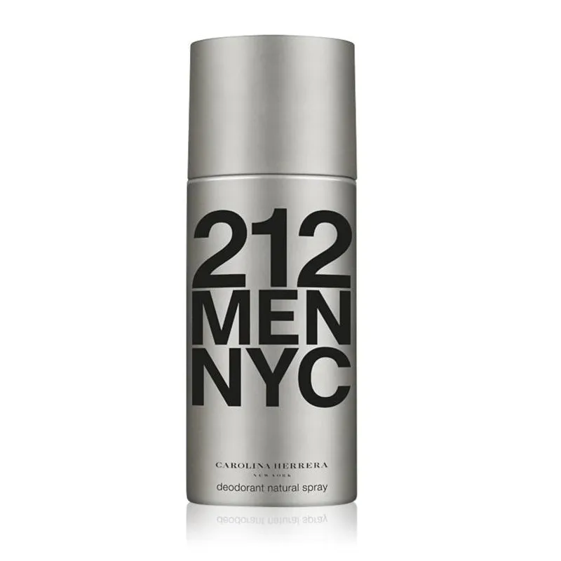 CAROLINA HERRERA 212 MEN DEZODORANT SPRAY 150 ML DLA MĘŻCZYZN CAROLINA HERRERA 212 MEN DEZODORANT SPRAY 150 ML DLA MĘŻCZYZN
