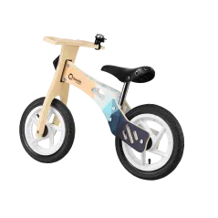 LEKKI ROWEREK BIEGOWY DREWNIANY Z REGULACJĄ LIONELO WILLY AIR INDYGO 2+