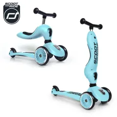 JEŹDZIK 2W1 I HULAJNOGA SCOOT AND RIDE HIGHWAYKICK BLUEBERRY 1-5 LAT