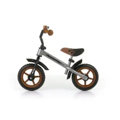 ROWEREK BIEGOWY 2–4 LATA BRĄZOWO-SZARY MILLY MALLY DRAGON CLASSIC