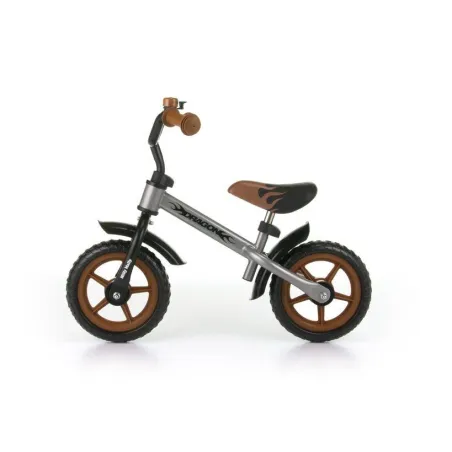 ROWEREK BIEGOWY 2–4 LATA BRĄZOWO-SZARY MILLY MALLY DRAGON CLASSIC