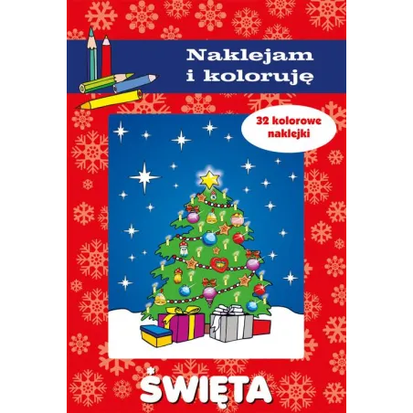 Święta. Naklejam I Koloruję