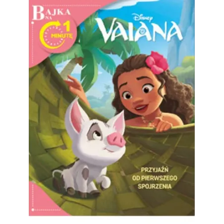 DISNEY VAIANA. PRZYJAŹŃ OD PIERWSZEGO SPOJRZENIA. BAJKA NA 1 MINUTĘ