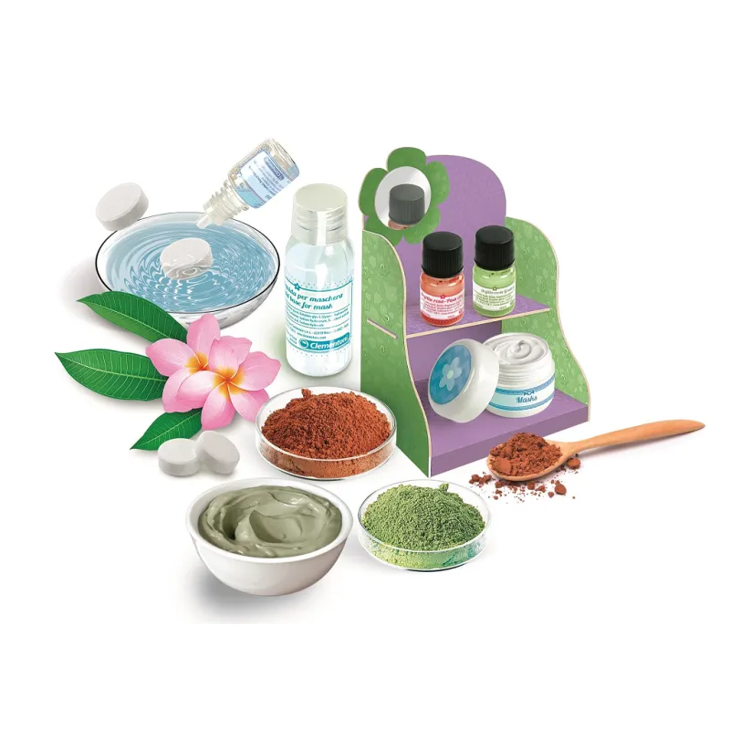 MASECZKI PIĘKNOŚCI – KREATYWNY ZESTAW LABORATORYJNY CLEMENTONI 8+