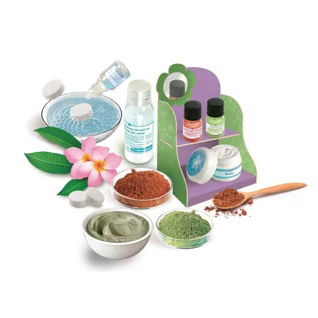 MASECZKI PIĘKNOŚCI – KREATYWNY ZESTAW LABORATORYJNY CLEMENTONI 8+