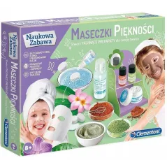 Maseczki Piękności – Kreatywny Zestaw Laboratoryjny Clementoni 8+