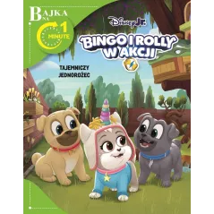 DISNEY JUNIOR BINGO I ROLLY W AKCJI. TAJEMNICZY JEDNOROŻEC. BAJKA NA 1 MINUTĘ