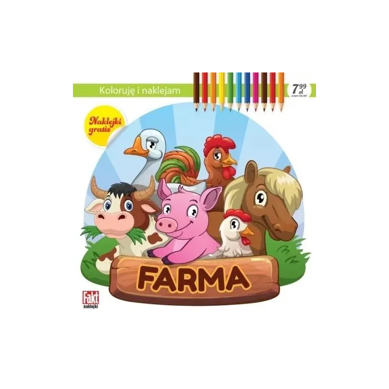 FARMA. KOLORUJĘ I NAKLEJAM