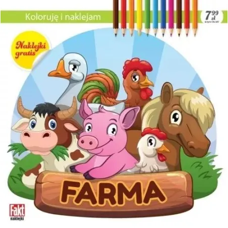 Farma. Koloruję I Naklejam