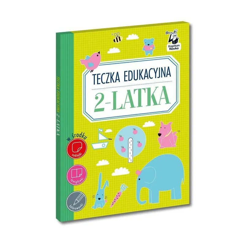 TECZKA EDUKACYJNA 2-LATKA KAPITAN NAUKA