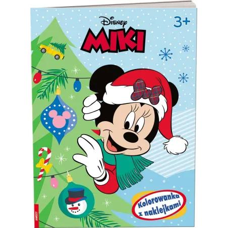 Disney Miki. Kolorowanka Z Naklejkami 3+