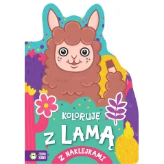 KOLORUJĘ Z LAMĄ Justyna Tkocz 4+ - Zielona Sowa
