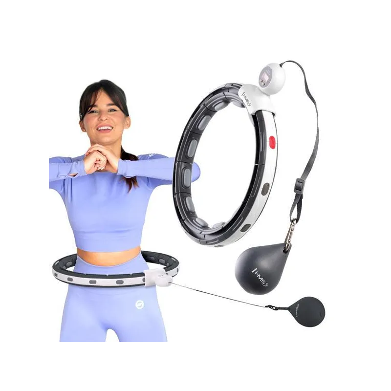 HULA HOP MAGNETYCZNA Z LICZNIKIEM I OBCIĄŻNIKIEM HHM15 HMS