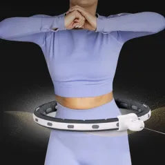 HULA HOP MAGNETYCZNA Z LICZNIKIEM I OBCIĄŻNIKIEM HHM15 HMS