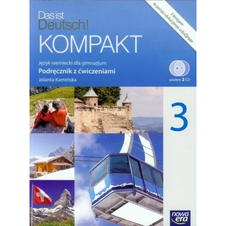 Des Ist Deutsch Kompakt Podręcznik Z Zeszytem Ćwiczeń + 2 Cd Jolanta Kamińska