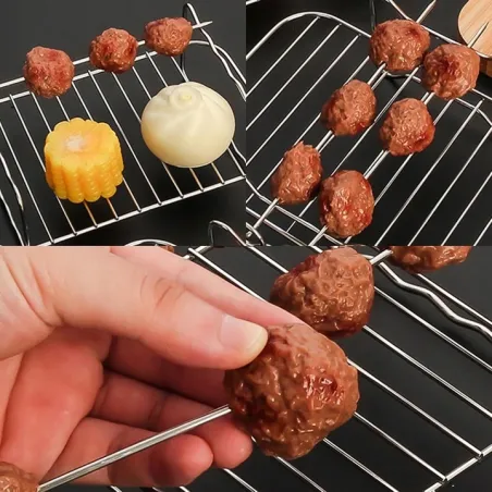 Stojak Do Grillowania Siatka Do Frytkownicy Powietrznej + Akcesoria