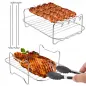 Stojak Do Grillowania Siatka Do Frytkownicy Powietrznej + Akcesoria