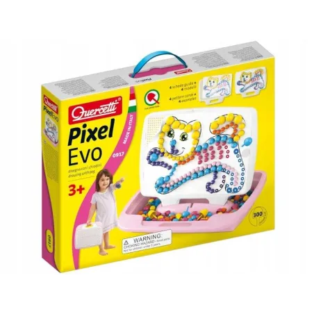 MOZAIKA PIXEL EVO 300 ELEMENTÓW ZESTAW KREATYWNY DLA DZIECI QUERCETTI 3+