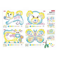 Mozaika Pixel Evo 300 Elementów Zestaw Kreatywny Dla Dzieci Quercetti 3+