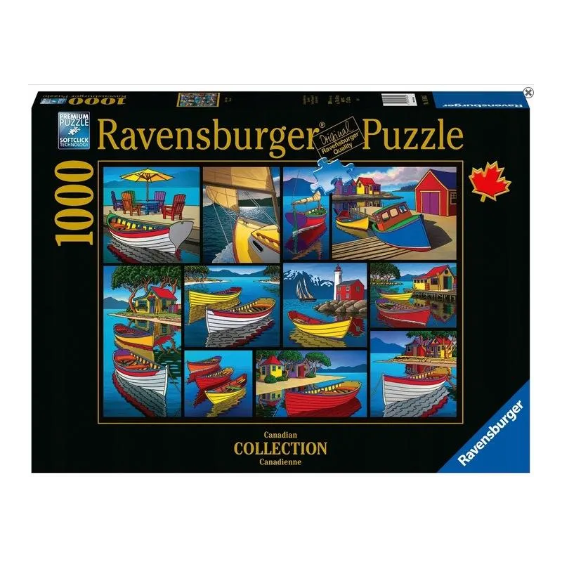 PUZZLE NA WODZIE 1000 ELEMENTÓW RAVENSBURGER 10+