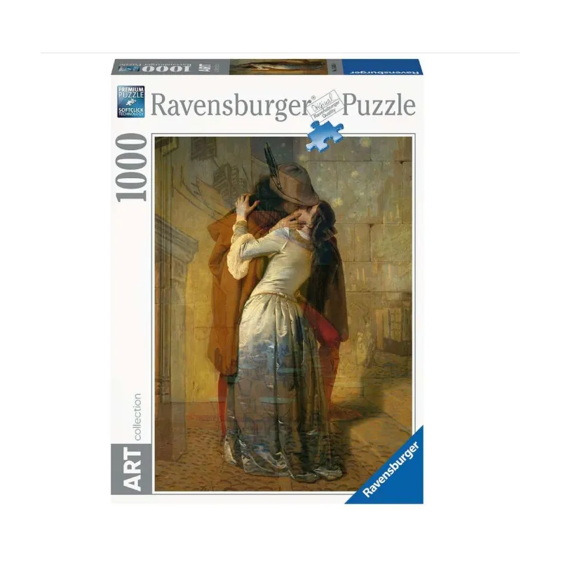 PUZZLE POCAŁUNEK 1000 ELEMENTÓW RAVENSBURGER 12+