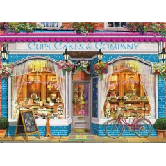 PUZZLE CUKIERNIA CUPS CAKES & COMPANY 1000 ELEMENTÓW EUROGRAPHICS 12+