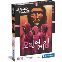 PUZZLE SQUID GAMES 1000 ELEMENTÓW CLEMENTONI 12+