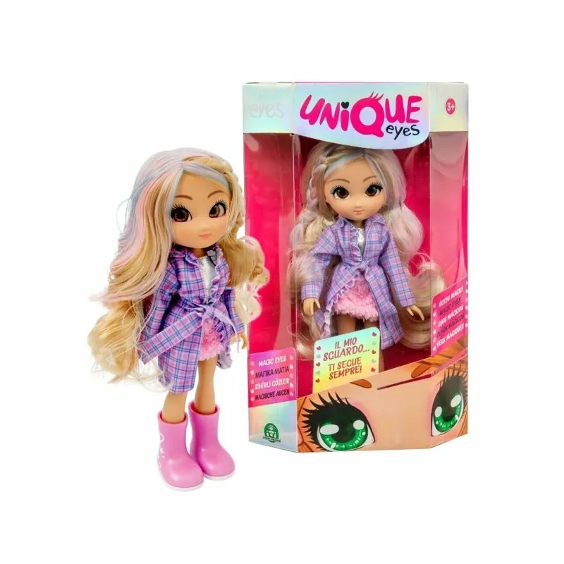 LALKA Z OCZAMI JAK ŻYWE UNIQUE EYES REBECCA DANTE 25 CM