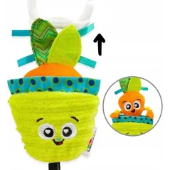 Karotka Karola Zabawka Sensoryczna Dla Niemowląt Lamaze 0+