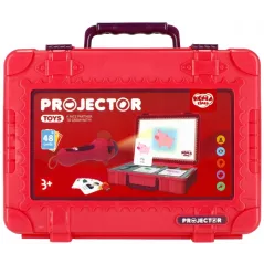 PROJEKTOR EDUKACYJNY Z WALIZKĄ I AKCESORIAMI MEGA CREATIVE 3+