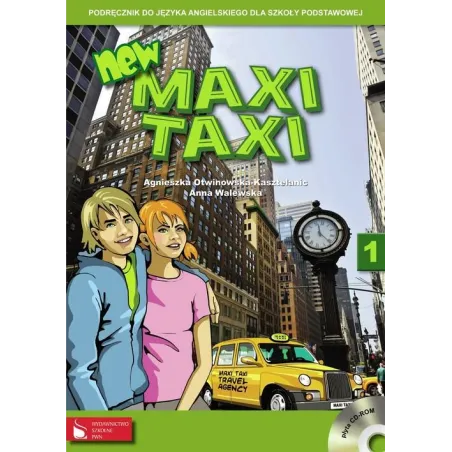 NEW MAXI TAXI 1 PODRĘCZNIK + CD Agnieszka Otwinowska-Kasztelanic, Anna Walewska - Wydawnictwo Szkolne PWN