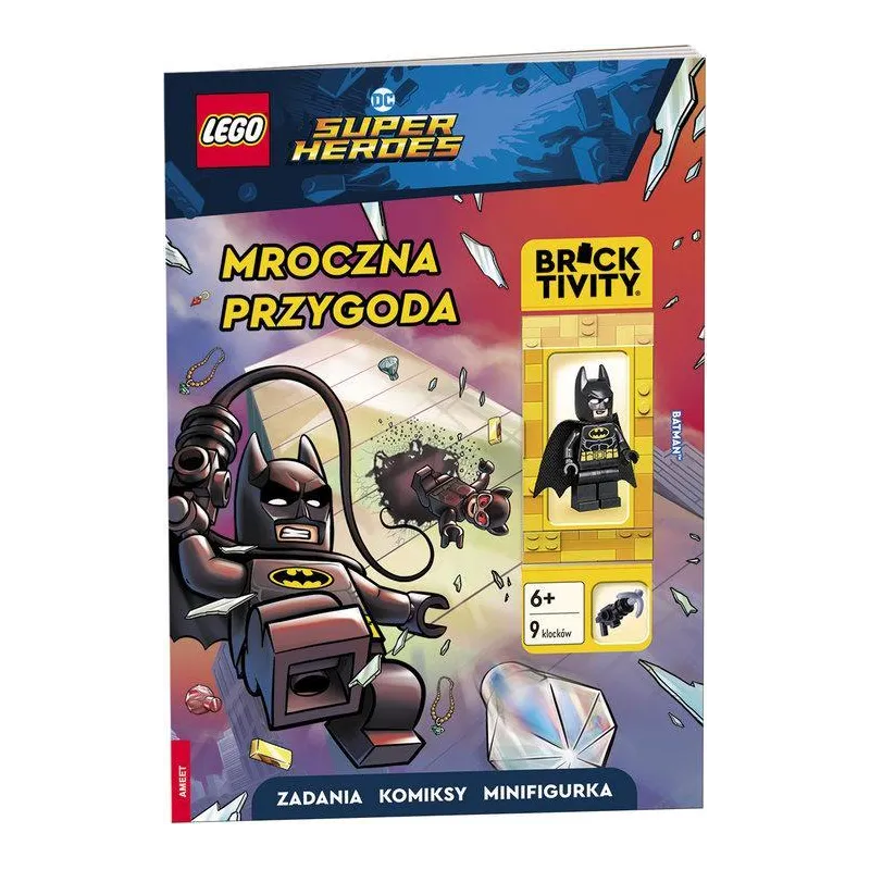 LEGO DC COMICS SUPER HEROES. MROCZNA PRZYGODA + FIGURKA 6+ II GATUNEK