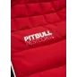 Kurtka Dziecięca Pikowana Z Kapturem Pitbull Czerwona Rozmiar 152